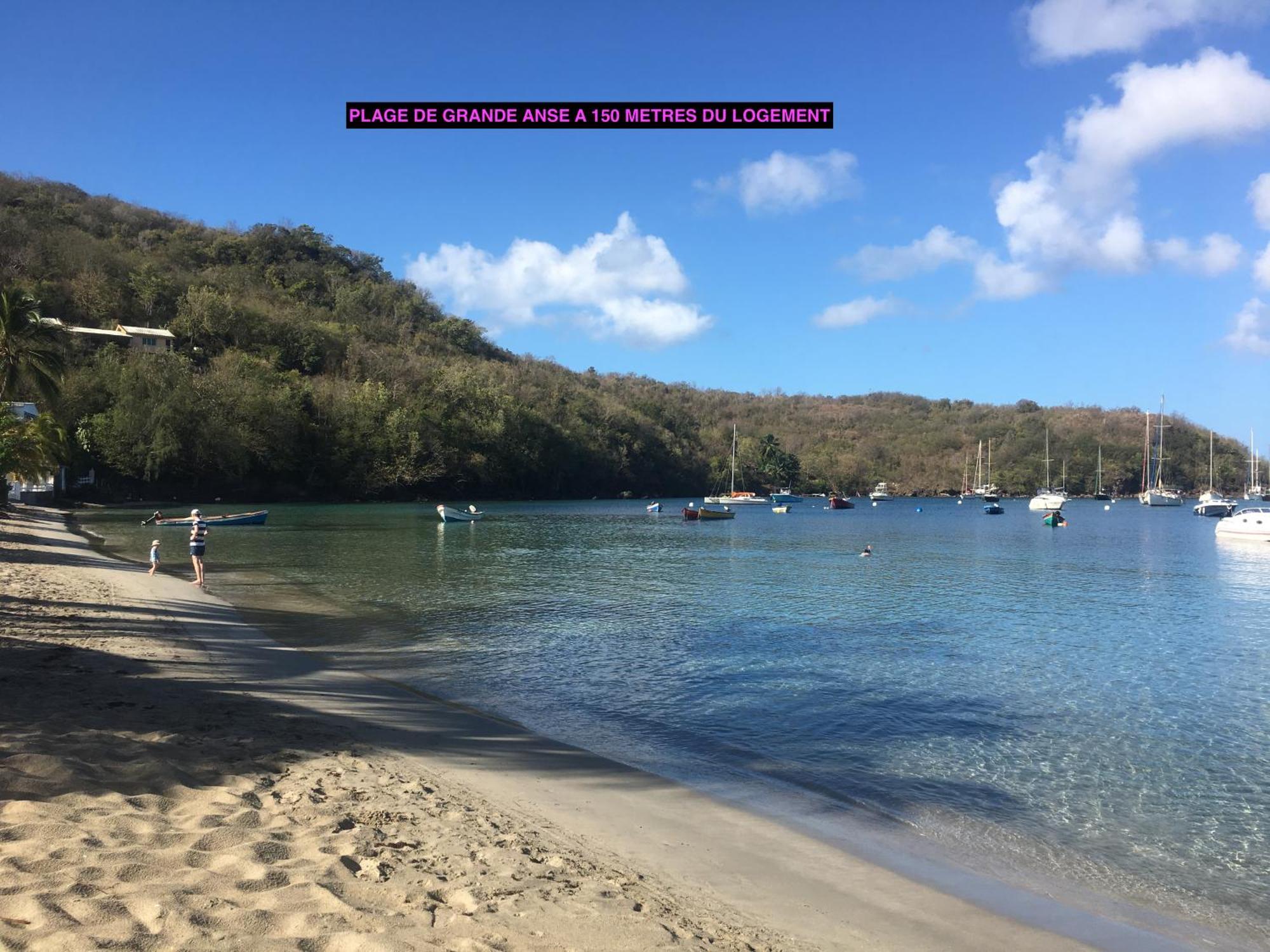 Bungalow "Doussin' Kreyol", Au Calme A 150M De La Plage Grande Anse Exterior foto